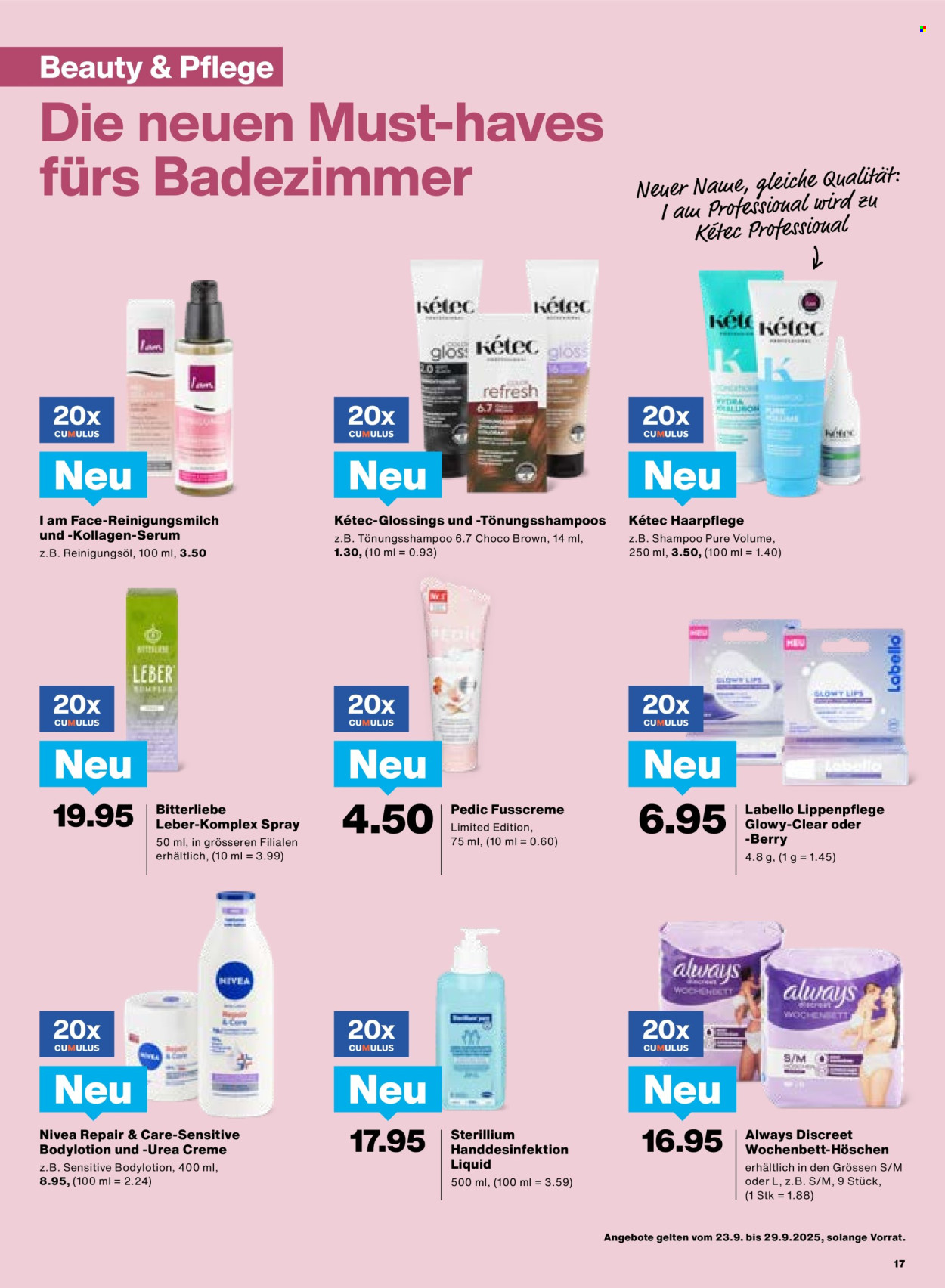 Volantino Migros - 23.9.2025 - 29.9.2025. Pagina 17