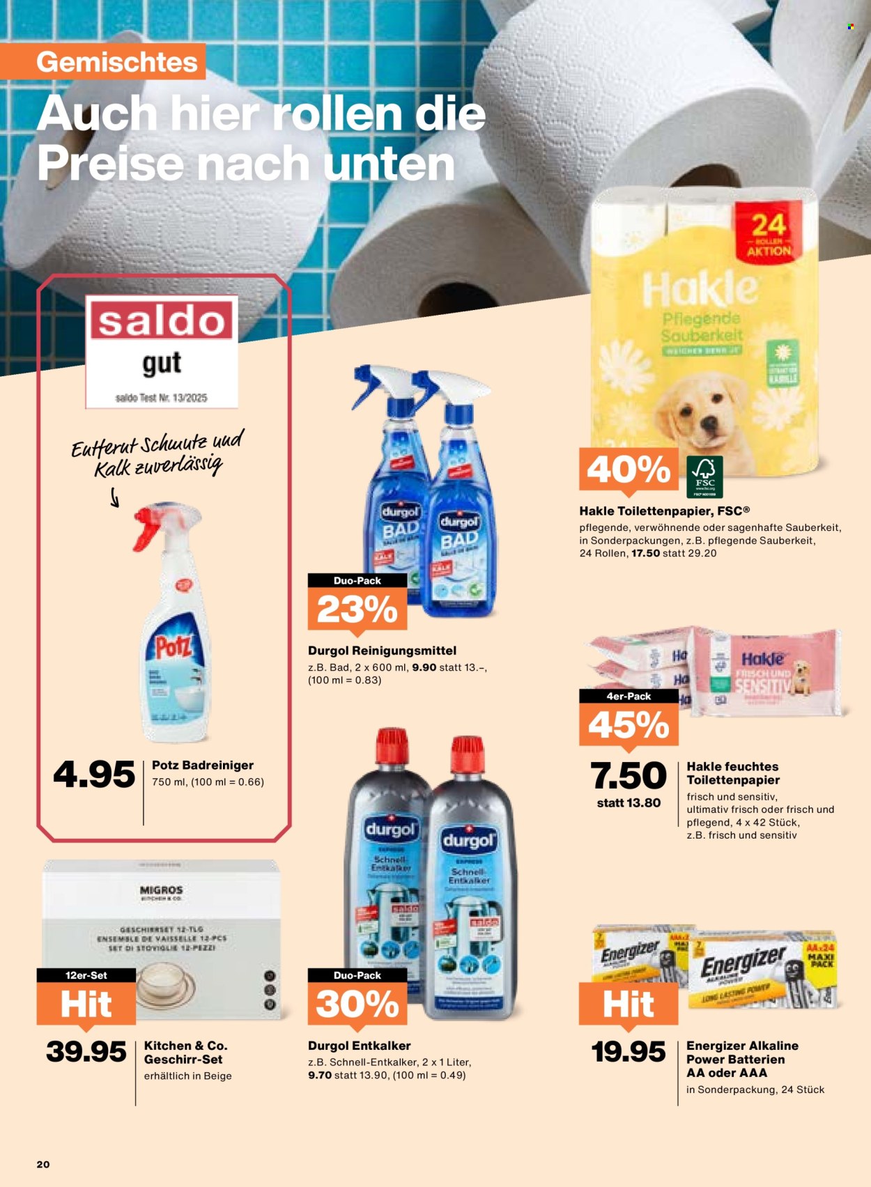 Volantino Migros - 23.9.2025 - 29.9.2025. Pagina 20