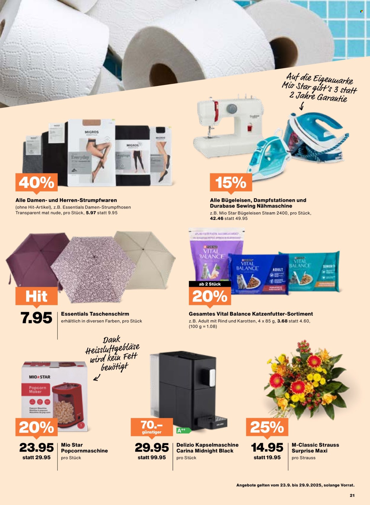Volantino Migros - 23.9.2025 - 29.9.2025. Pagina 21