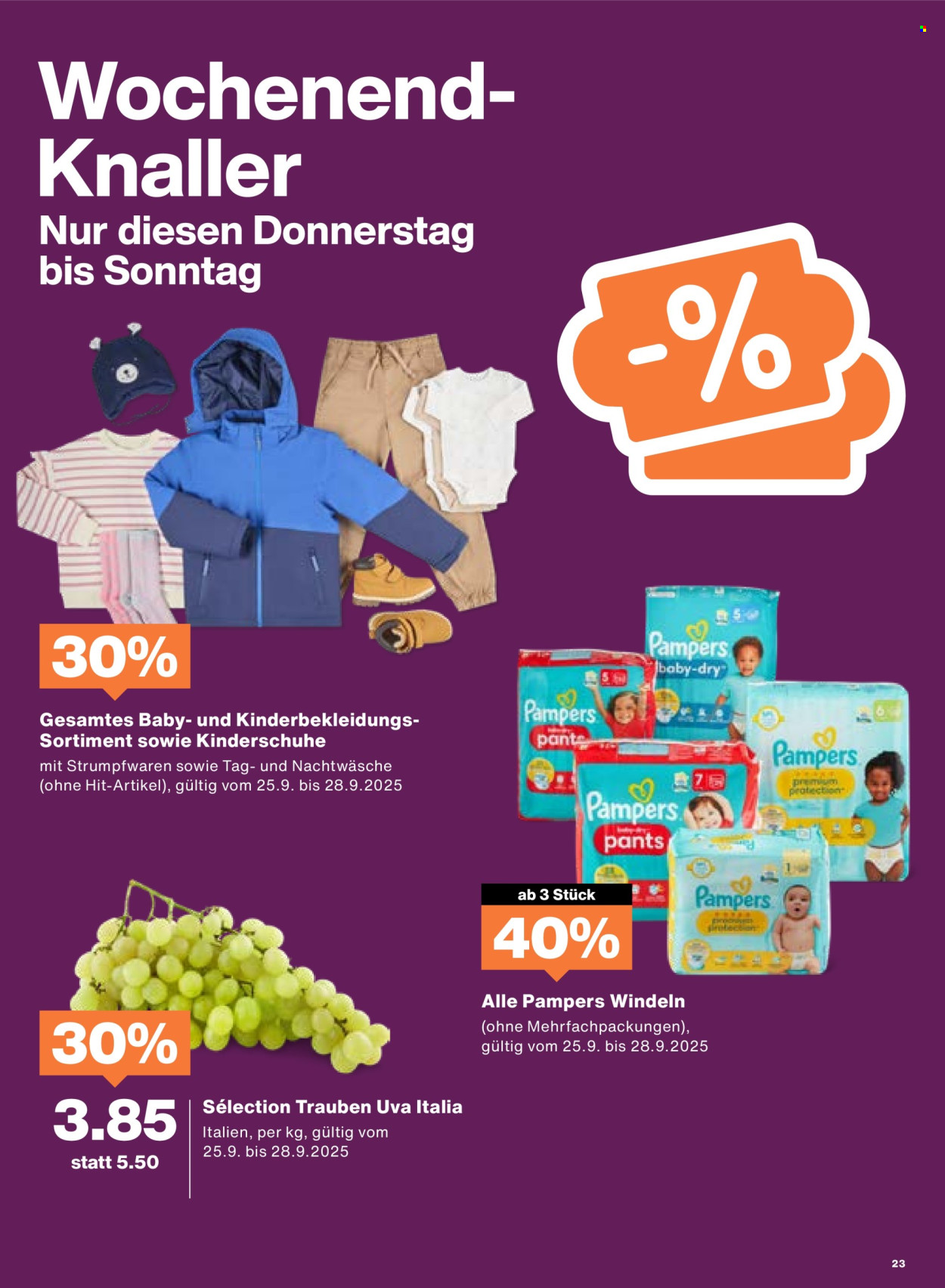 Volantino Migros - 23.9.2025 - 29.9.2025. Pagina 23