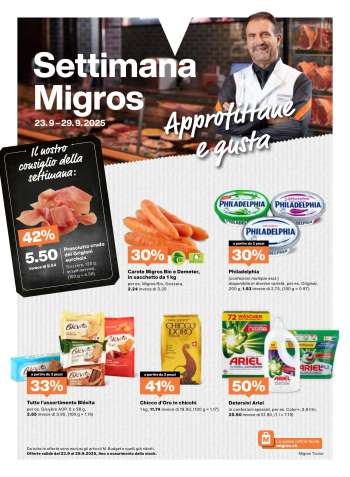 Catalogue Migros - 23.9.2025 - 29.9.2025.