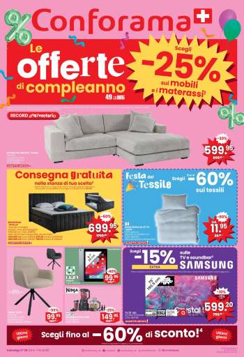 Catalogue Conforama - 24.9.2025 - 7.10.2025.