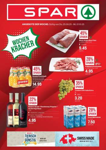 Volantino SPAR - 25.9.2025 - 1.10.2025.