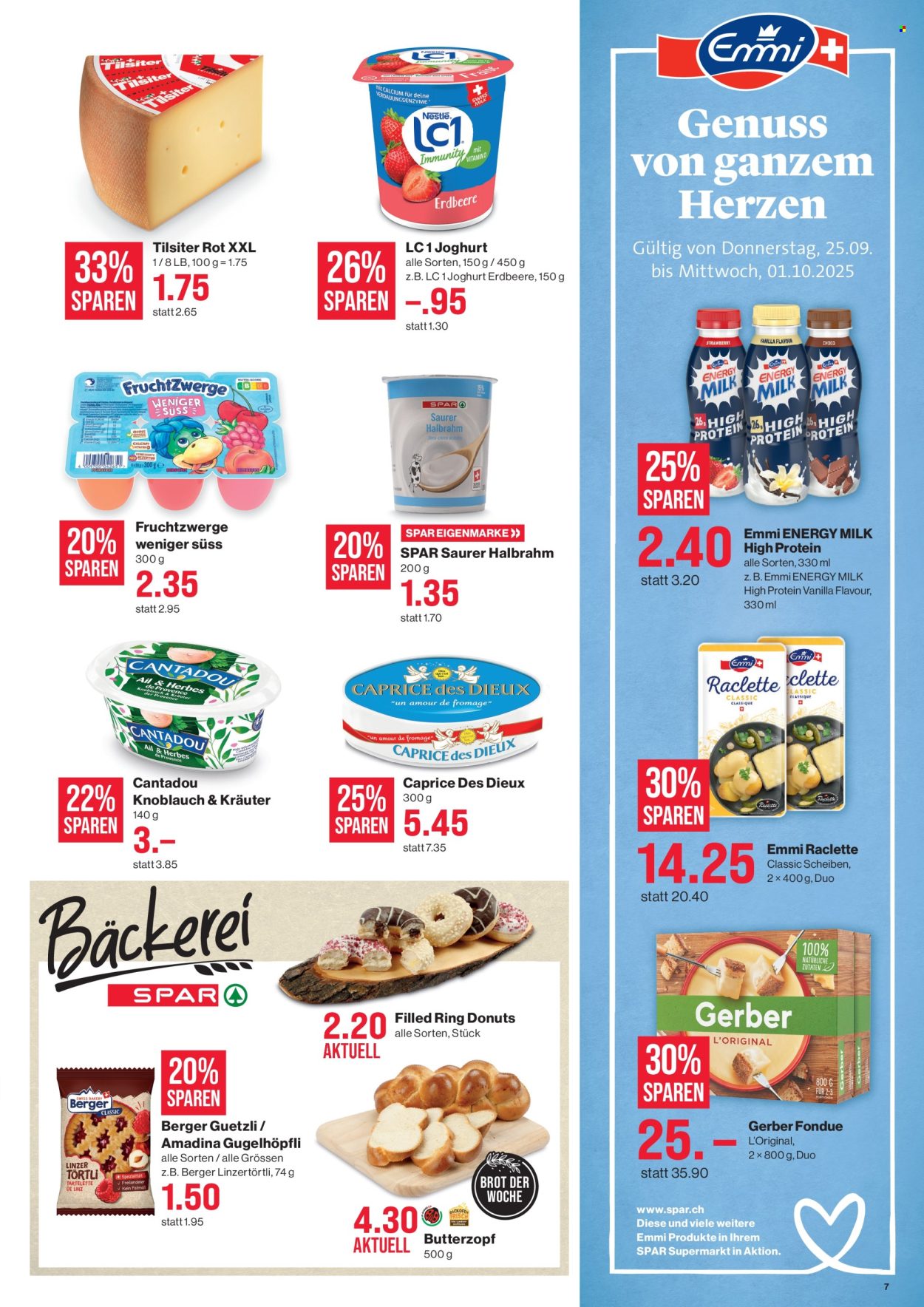 Volantino SPAR - 25.9.2025 - 1.10.2025. Pagina 7