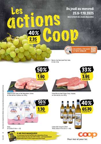 Catalogue Coop - 25.9.2025 - 1.10.2025.