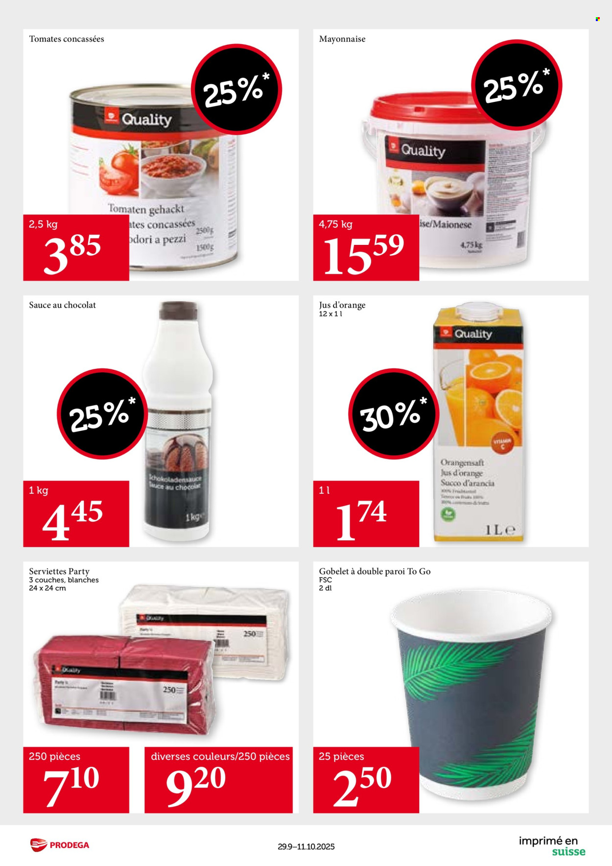 Volantino Prodega - 29.9.2025 - 11.10.2025. Pagina 24
