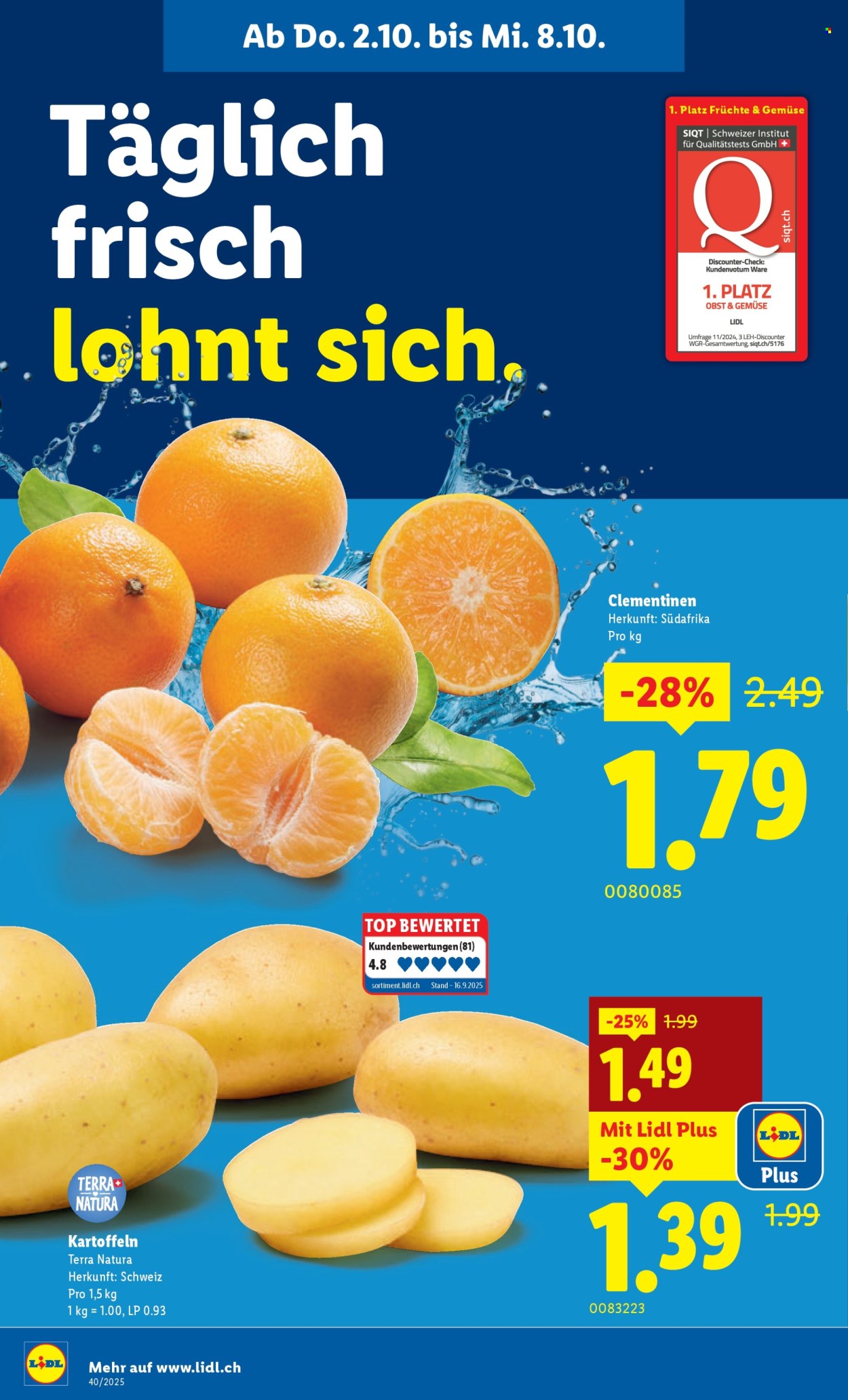 Volantino Lidl - 2.10.2025 - 8.10.2025. Pagina 4