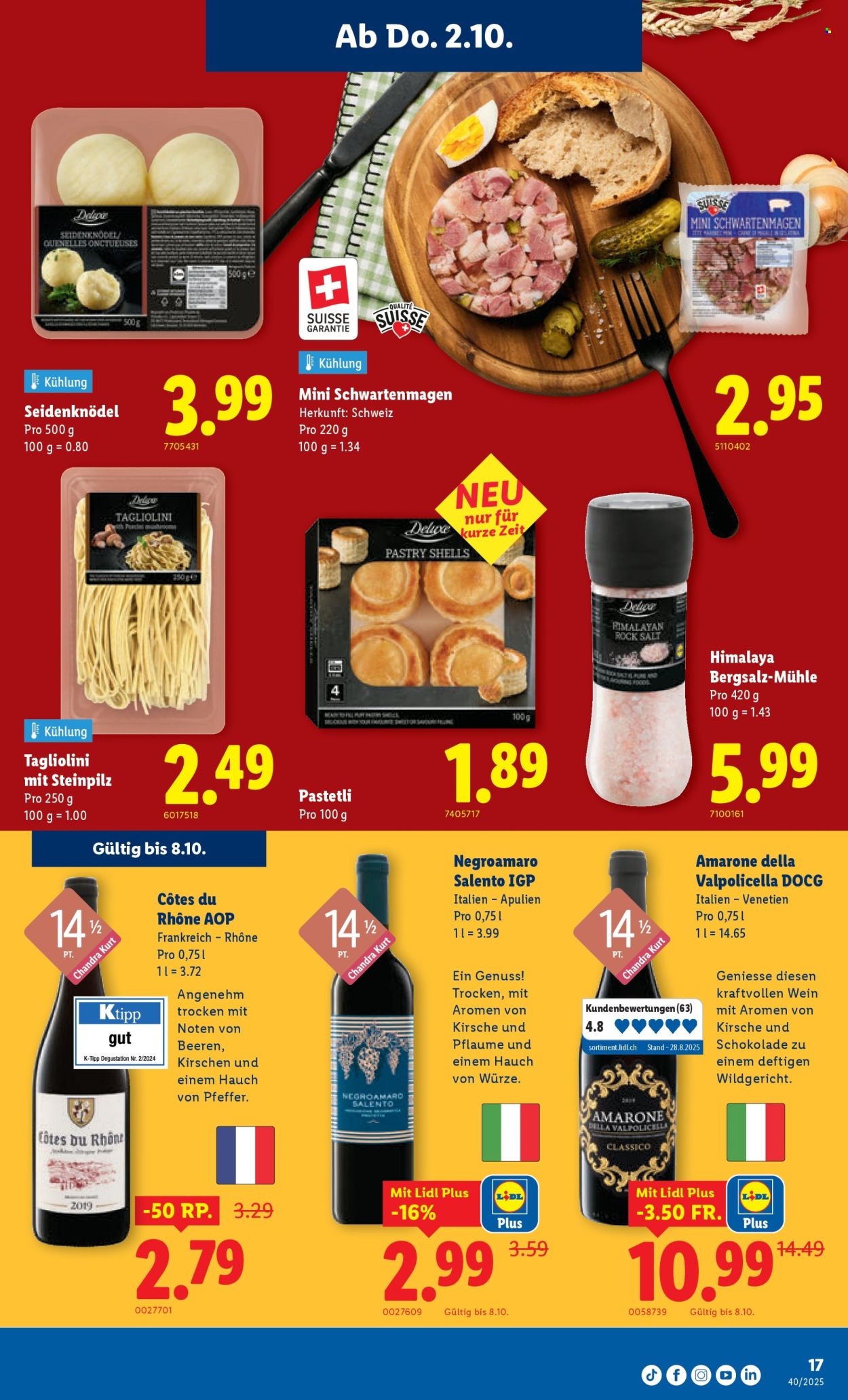 Volantino Lidl - 2.10.2025 - 8.10.2025. Pagina 17