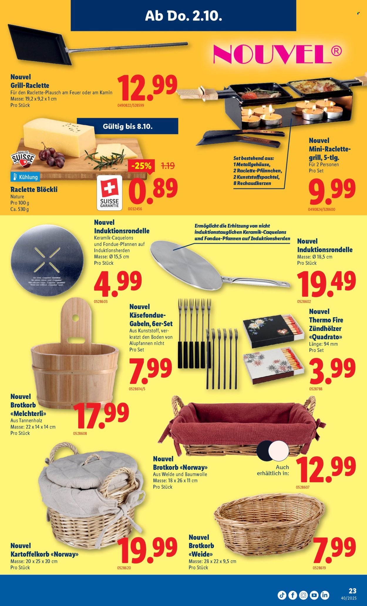 Volantino Lidl - 2.10.2025 - 8.10.2025. Pagina 23