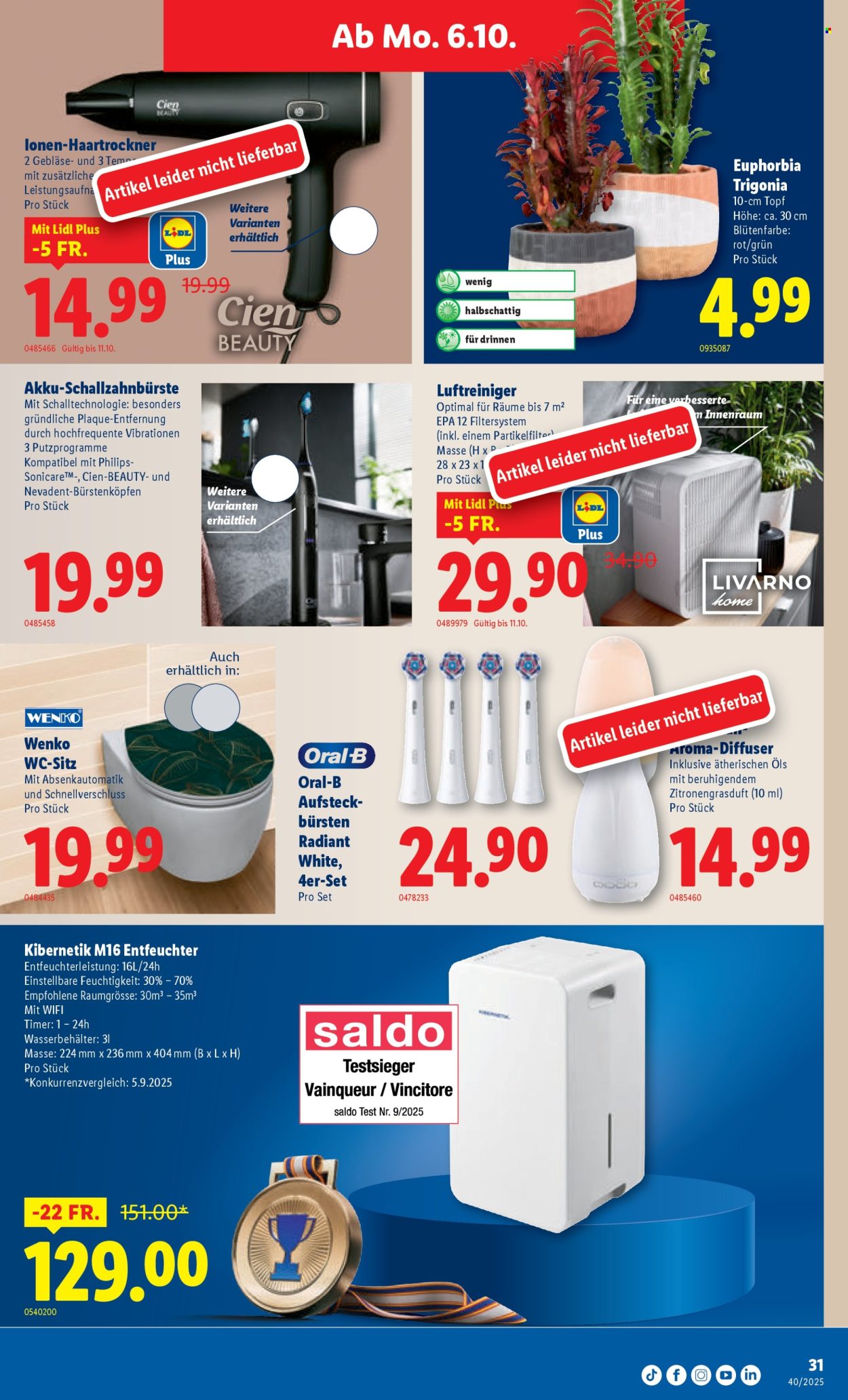 Volantino Lidl - 2.10.2025 - 8.10.2025. Pagina 31