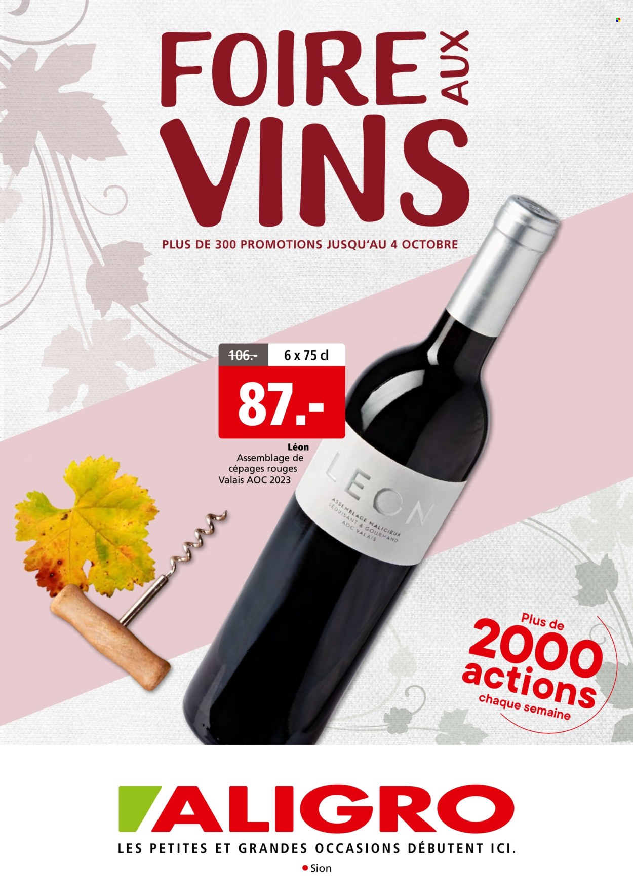 Volantino ALIGRO - 30.9.2025 - 4.10.2025. Pagina 1