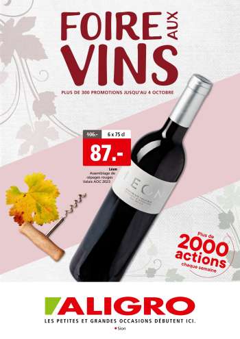 Catalogue ALIGRO - 30.9.2025 - 4.10.2025.
