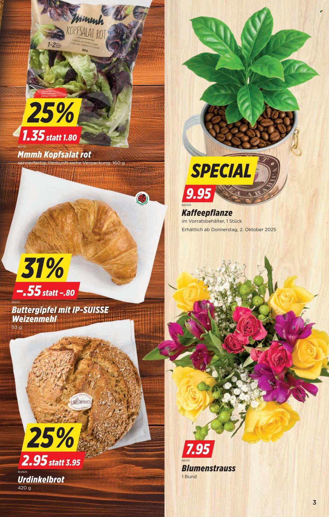 Prospekt Denner - 30.9.2025 - 6.10.2025. Seite 3