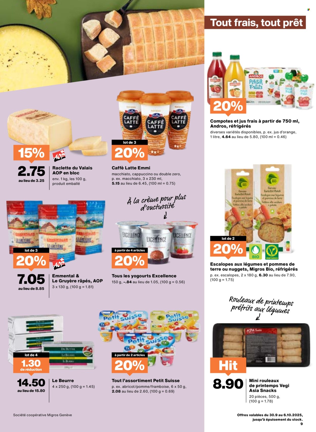 Volantino Migros - 30.9.2025 - 6.10.2025. Pagina 9
