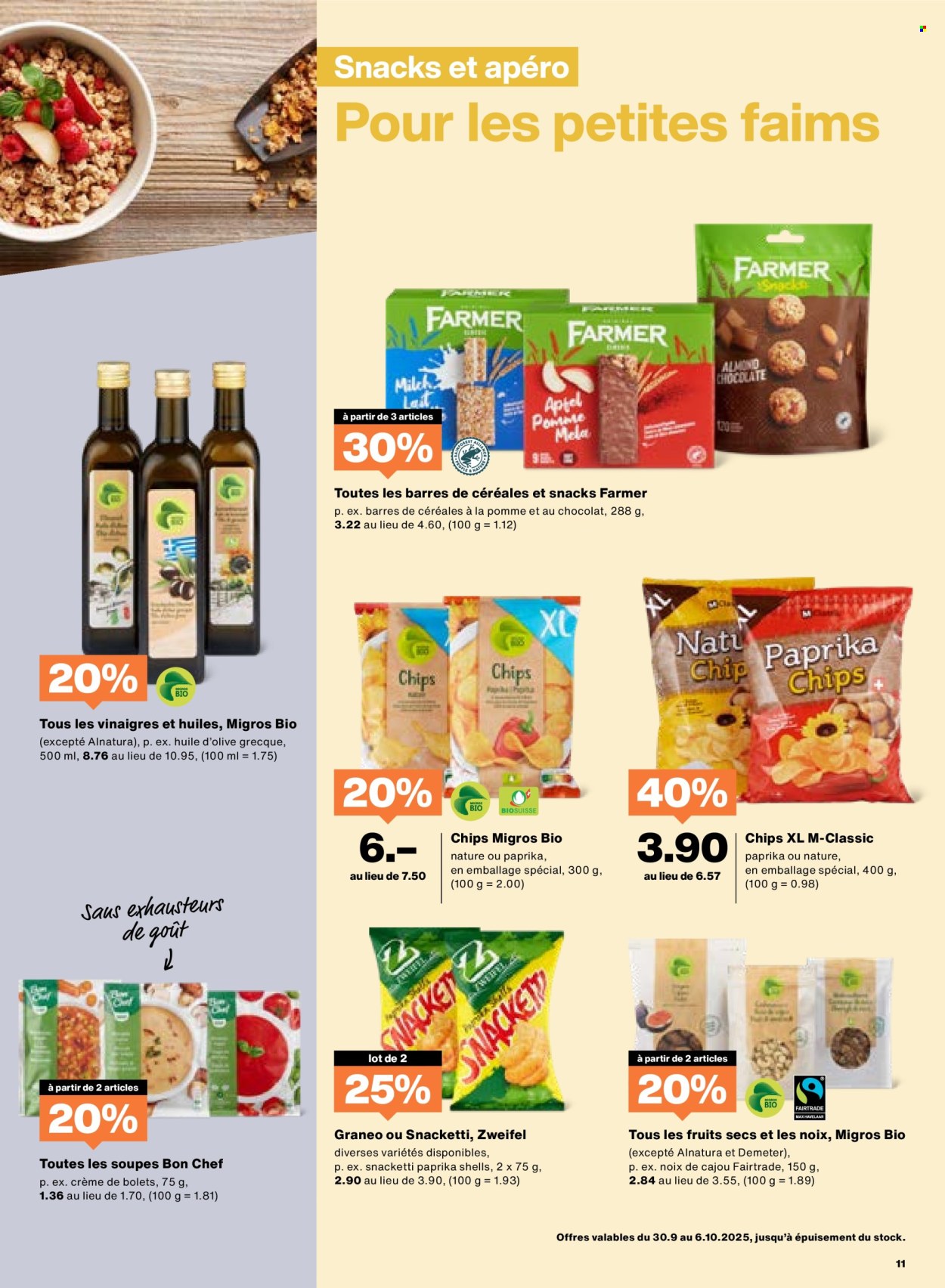 Volantino Migros - 30.9.2025 - 6.10.2025. Pagina 11