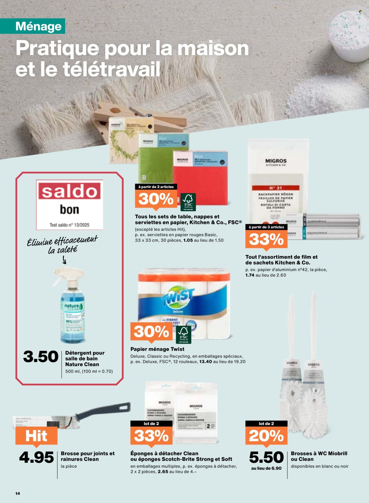 Volantino Migros - 30.9.2025 - 6.10.2025. Pagina 14