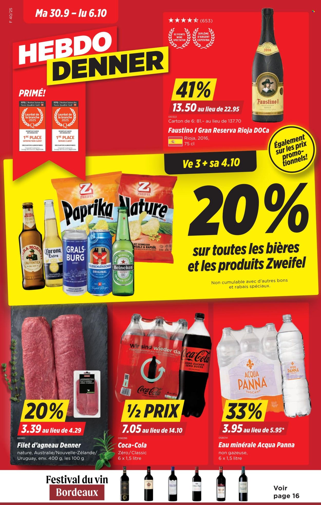 Volantino Denner - 30.9.2025 - 6.10.2025. Pagina 1