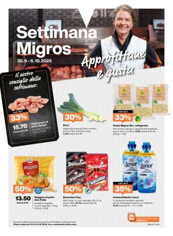 Catalogue Migros - 30.9.2025 - 6.10.2025.