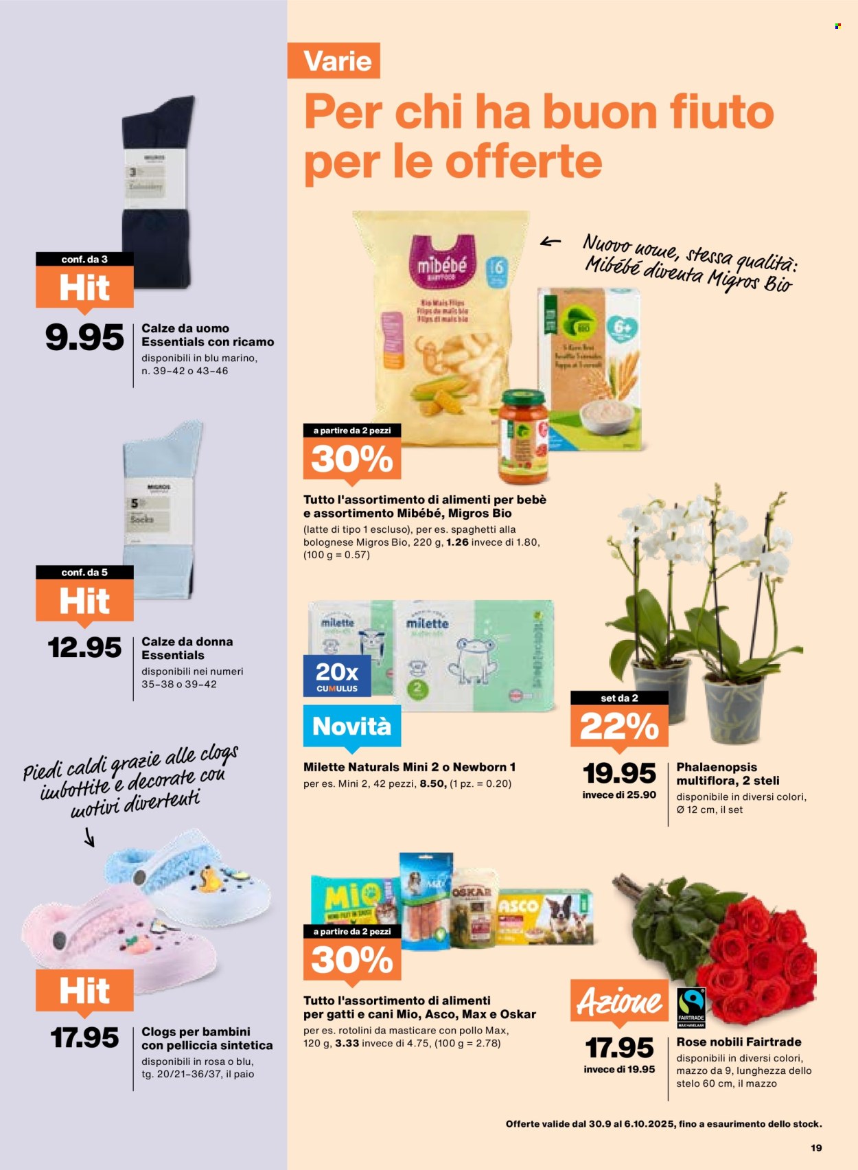 Volantino Migros - 30.9.2025 - 6.10.2025. Pagina 19