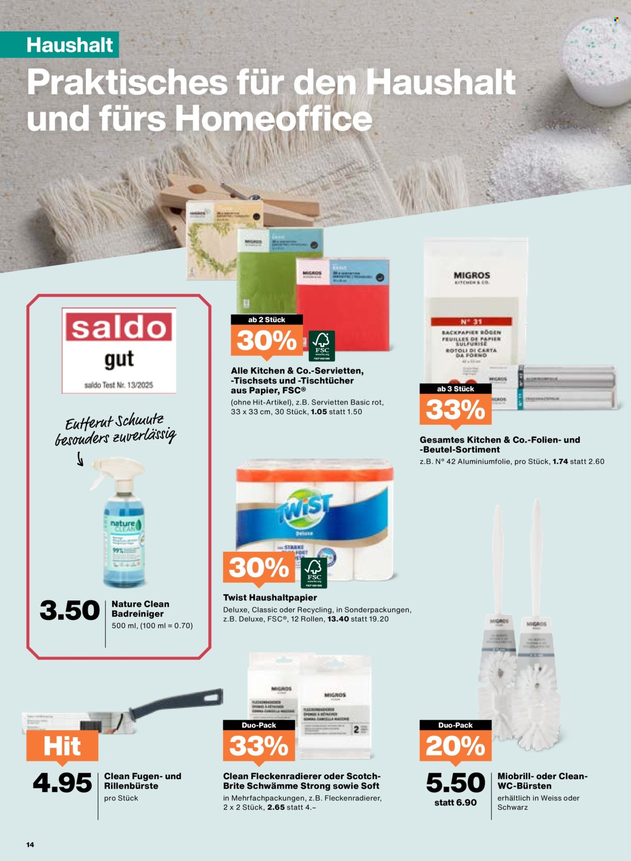 Volantino Migros - 30.9.2025 - 6.10.2025. Pagina 14
