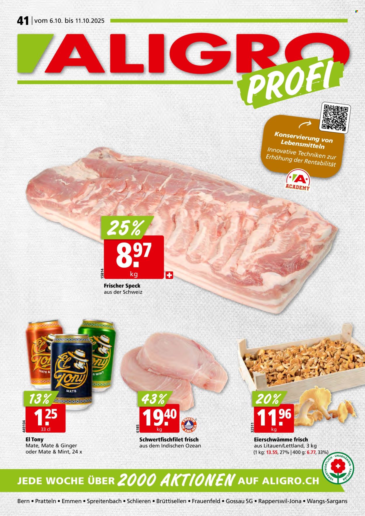 Volantino ALIGRO - 6.10.2025 - 11.10.2025. Pagina 1