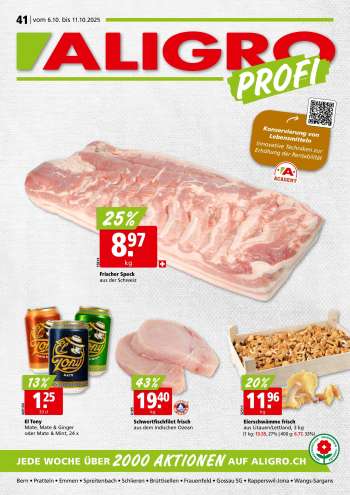 Prospekte ALIGRO - 6.10.2025 - 11.10.2025.