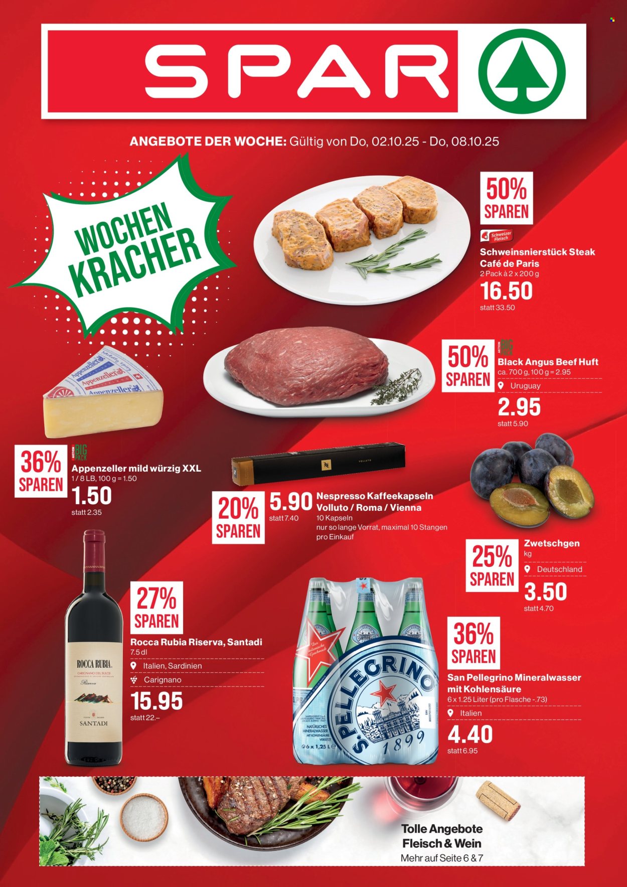 Volantino SPAR - 2.10.2025 - 8.10.2025. Pagina 1