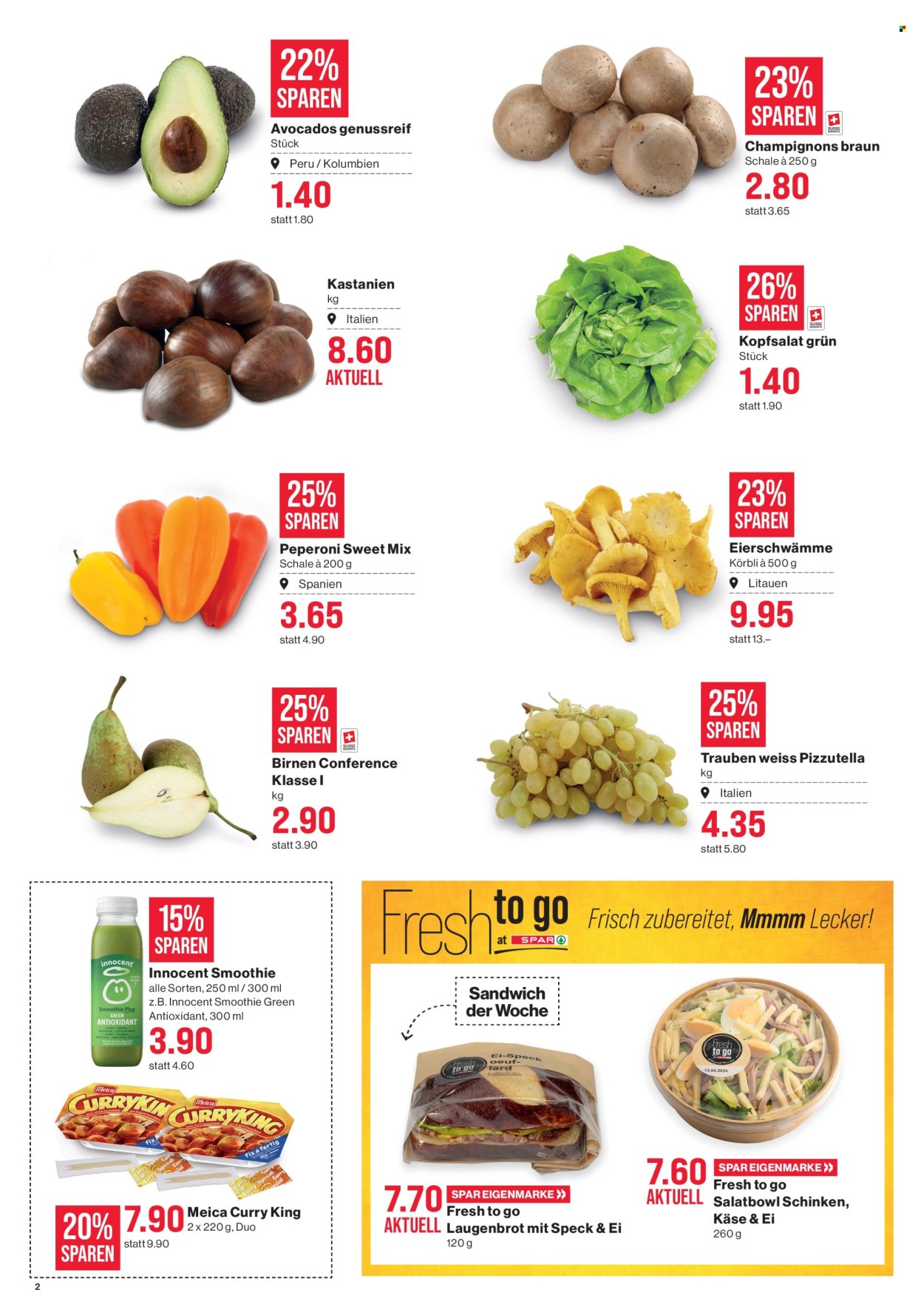 Volantino SPAR - 2.10.2025 - 8.10.2025. Pagina 2