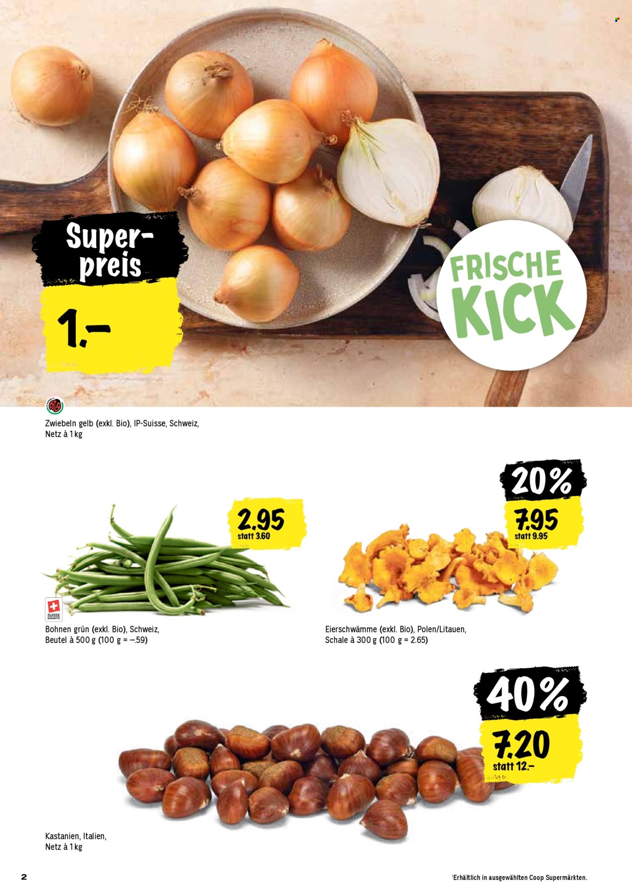 Prospekt Coop - 2.10.2025 - 8.10.2025. Seite 2