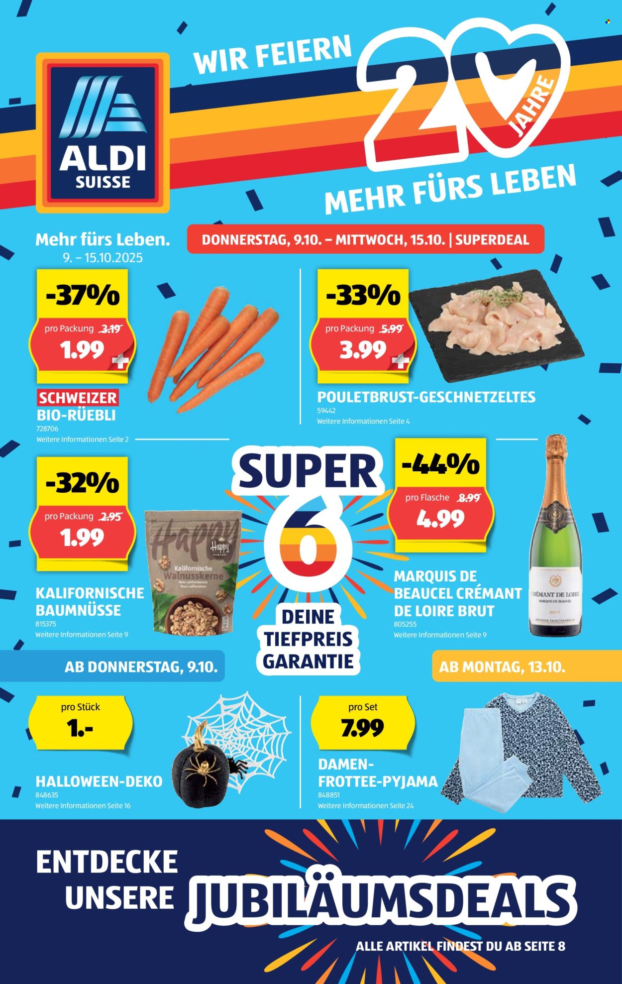 Prospekt Aldi - 9.10.2025 - 15.10.2025. Seite 1