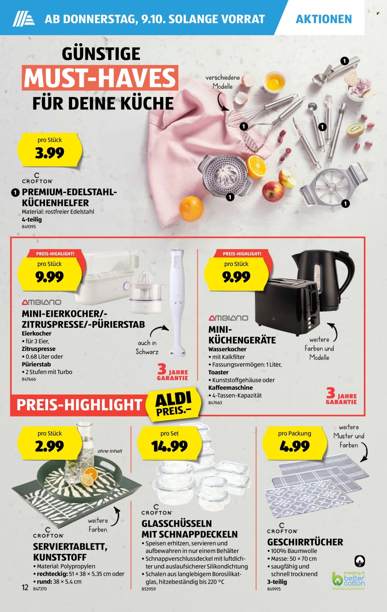 Prospekt Aldi - 9.10.2025 - 15.10.2025. Seite 12