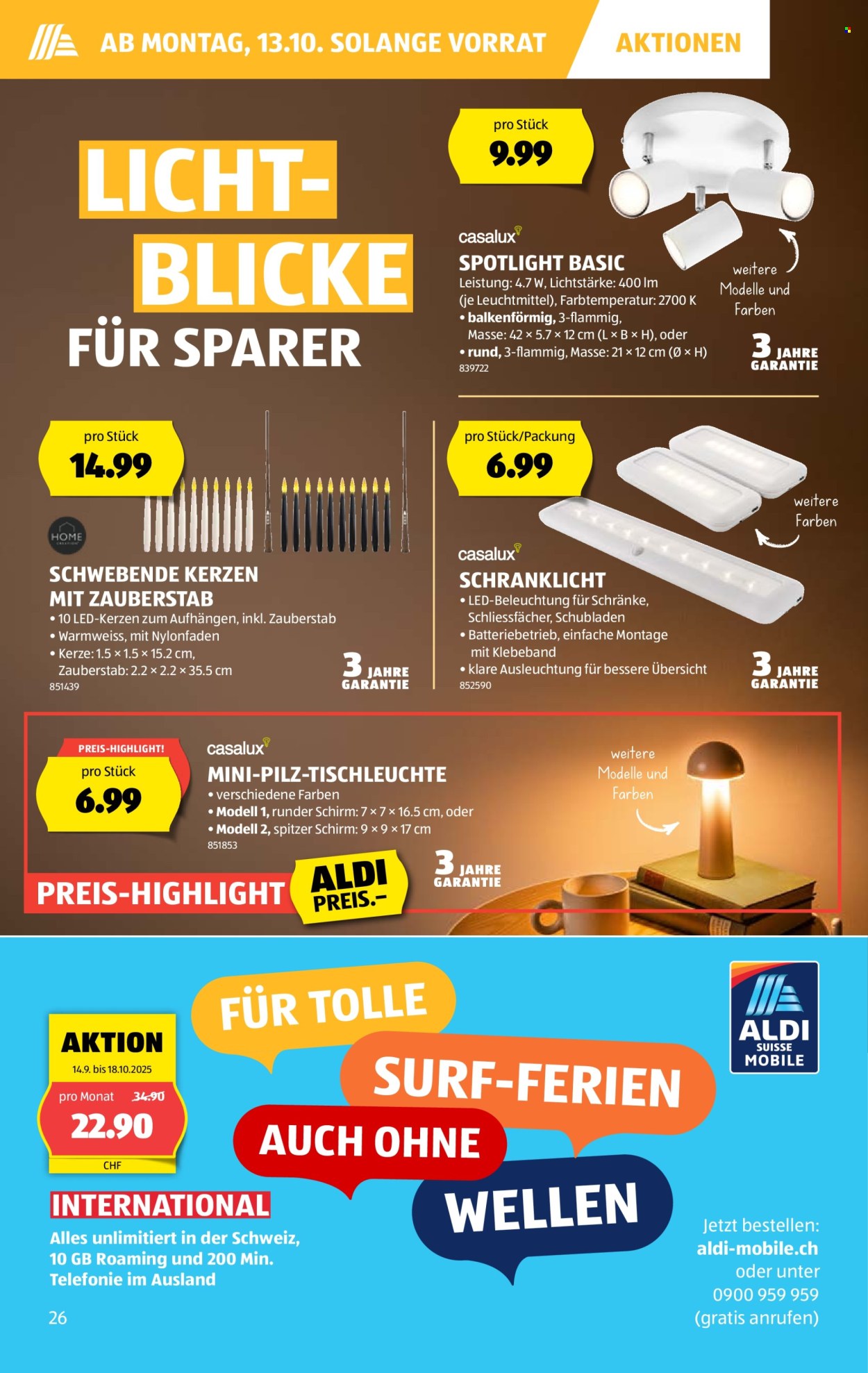 Prospekt Aldi - 9.10.2025 - 15.10.2025. Seite 26