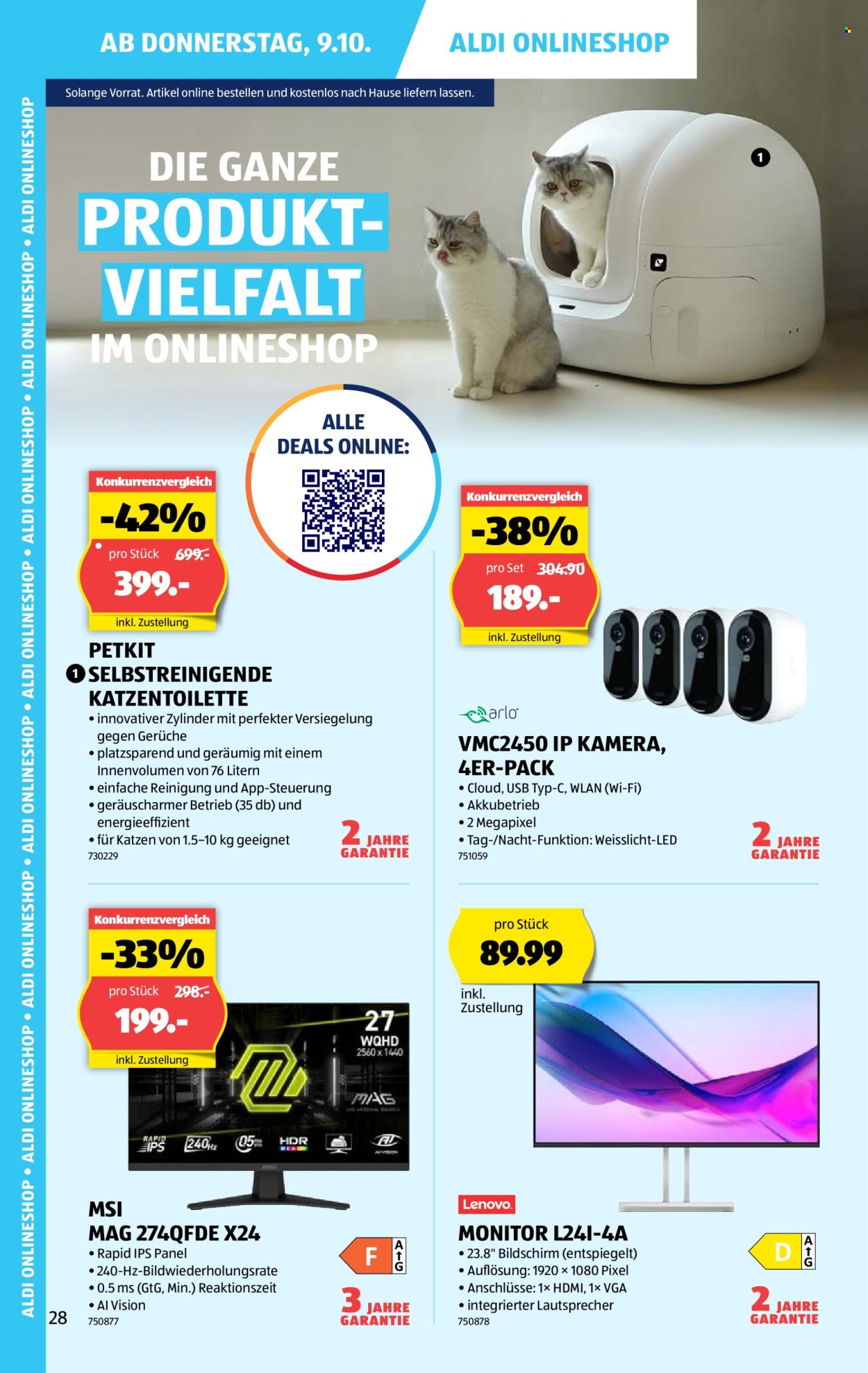 Prospekt Aldi - 9.10.2025 - 15.10.2025. Seite 28