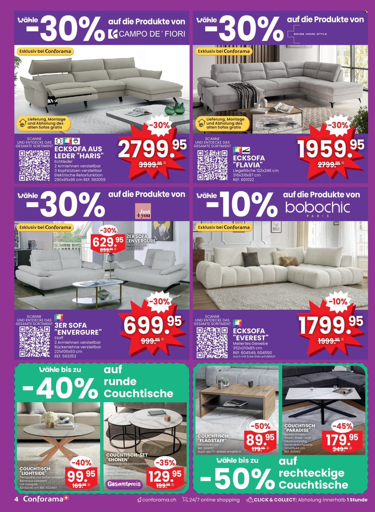Prospekt Conforama - 1.10.2025 - 14.10.2025. Seite 4