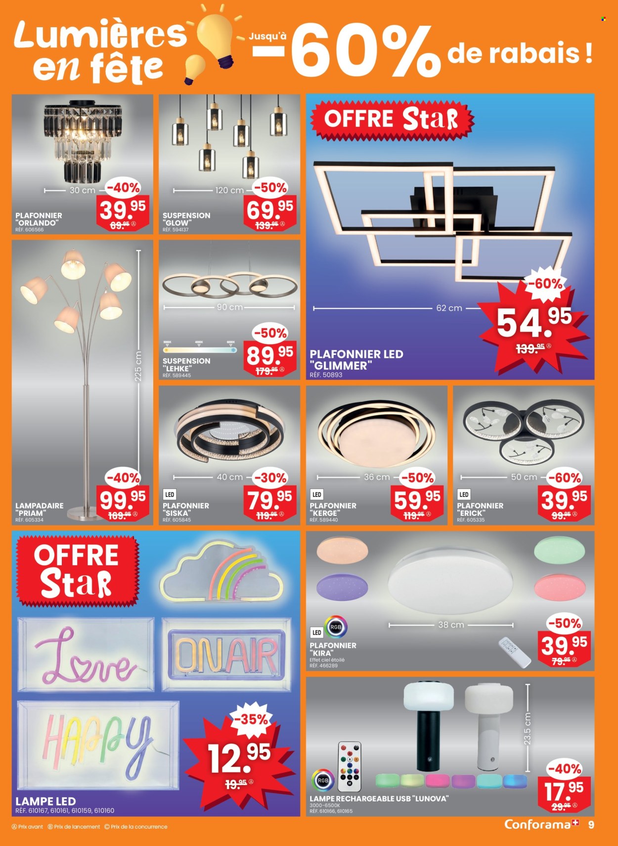Prospekt Conforama - 1.10.2025 - 14.10.2025. Seite 9
