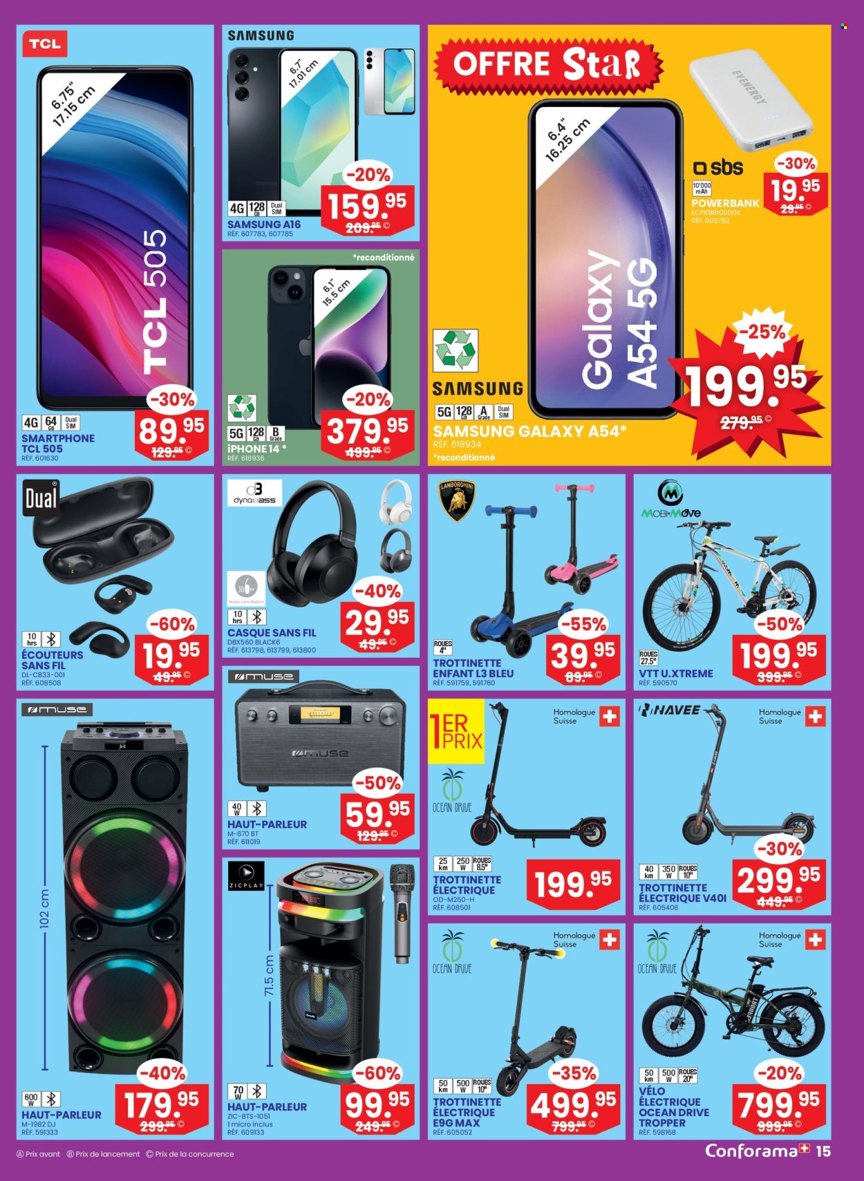 Prospekt Conforama - 1.10.2025 - 14.10.2025. Seite 15