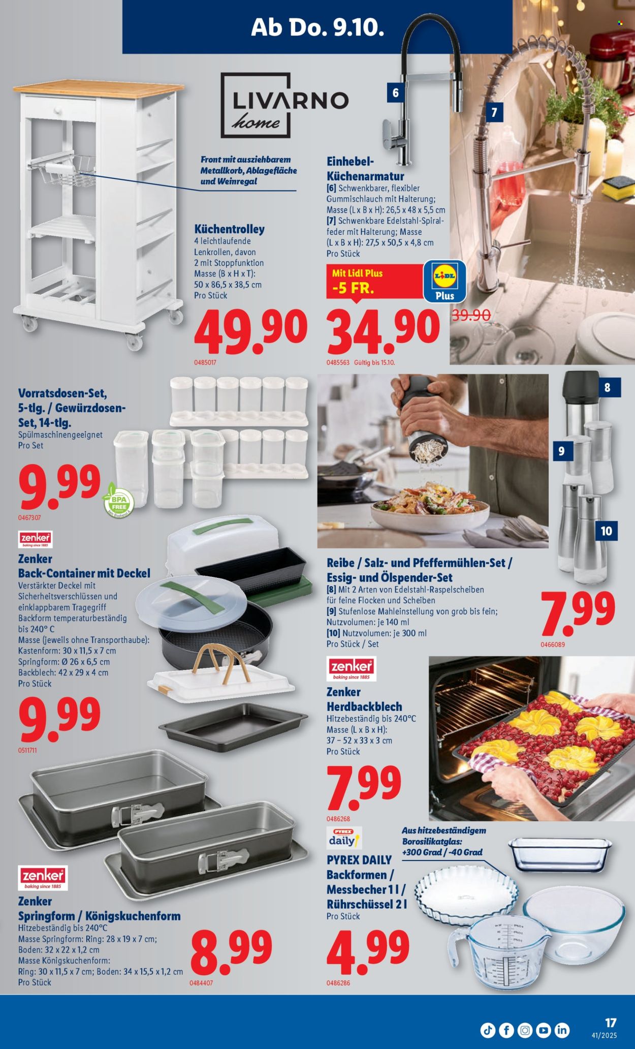Volantino Lidl - 9.10.2025 - 15.10.2025. Pagina 17