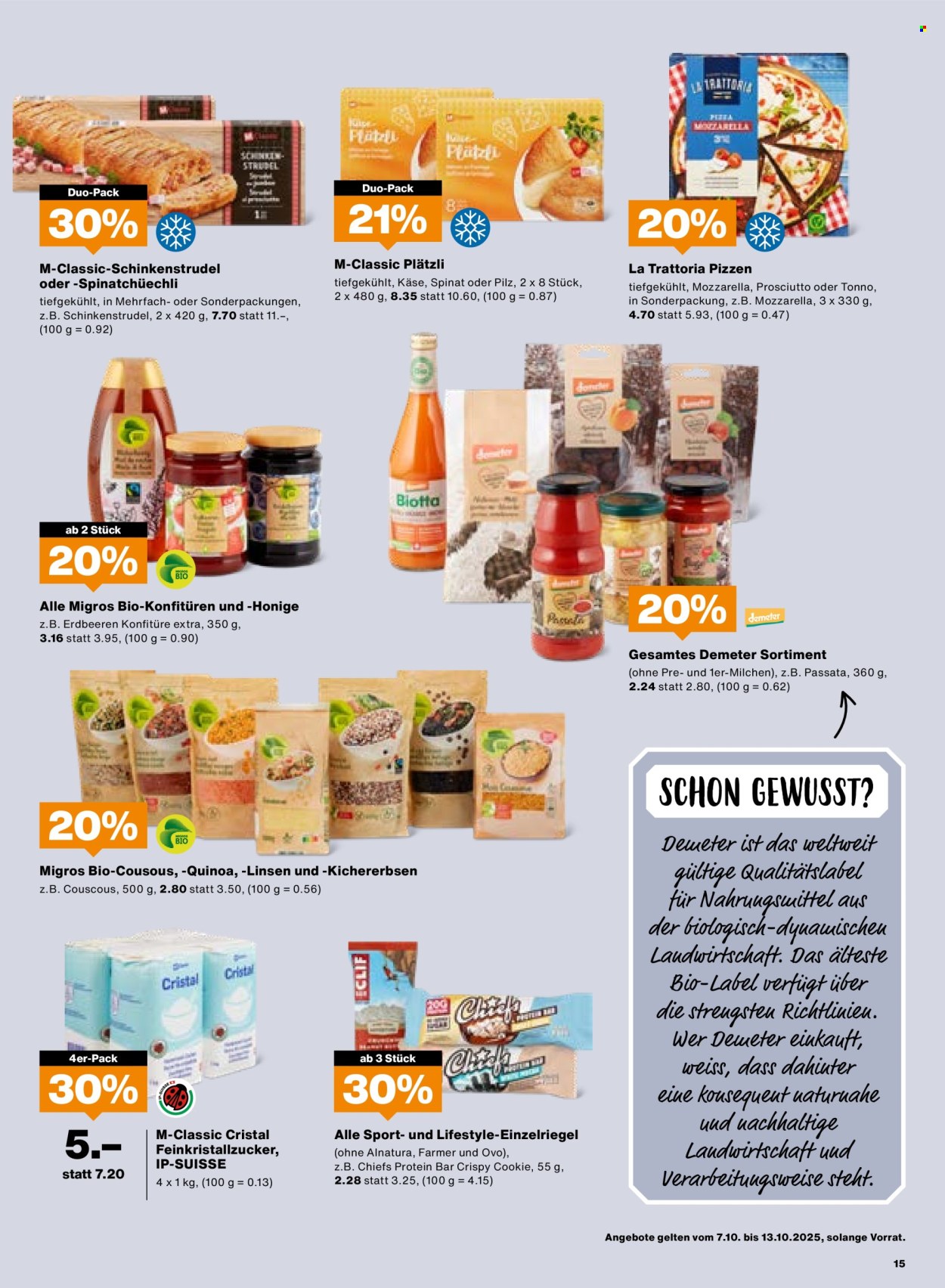 Volantino Migros - 7.10.2025 - 13.10.2025. Pagina 15