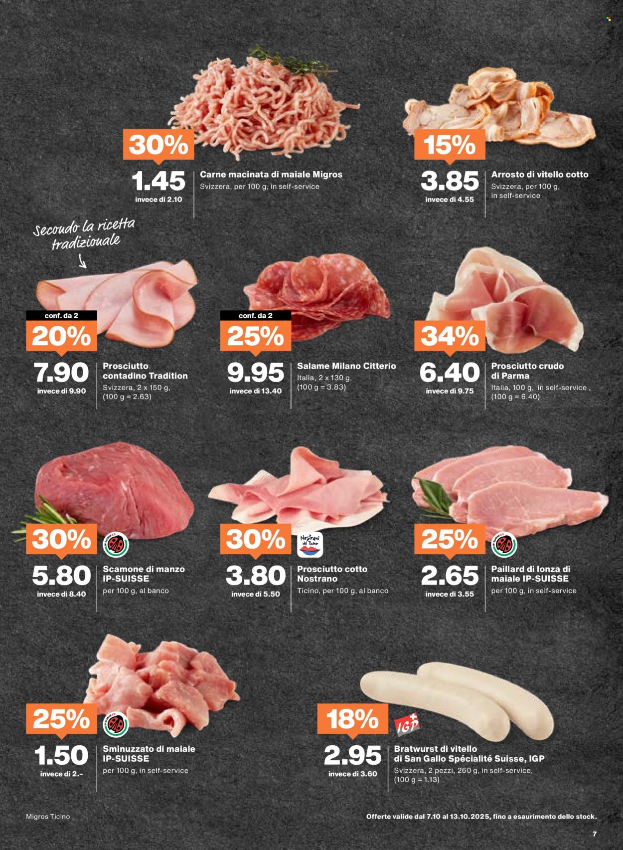 Volantino Migros - 7.10.2025 - 13.10.2025. Pagina 7