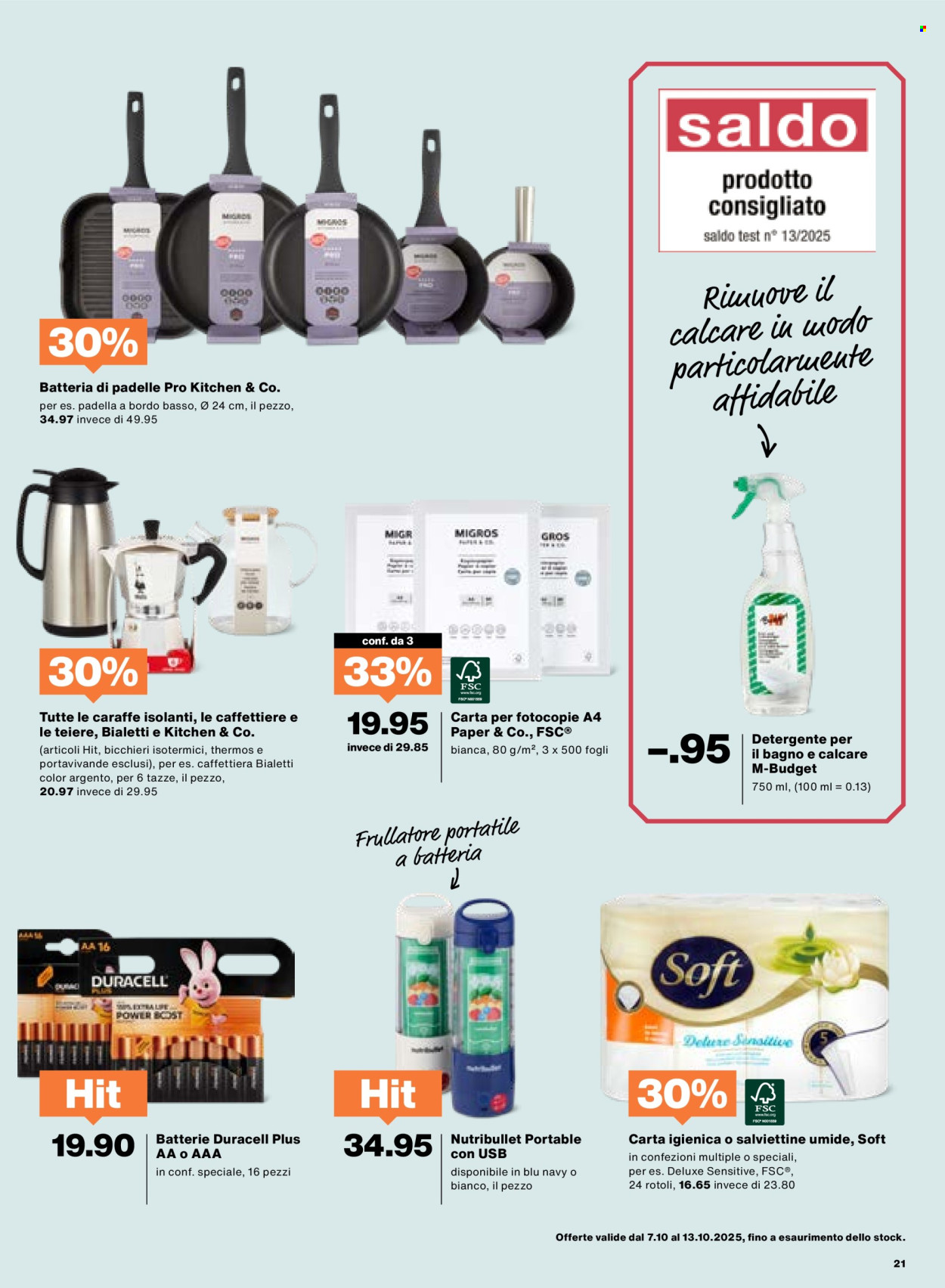 Volantino Migros - 7.10.2025 - 13.10.2025. Pagina 21