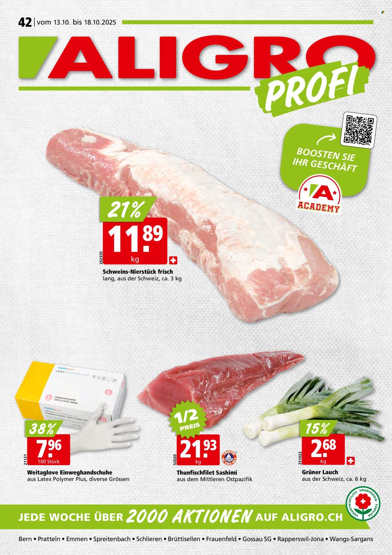 Volantino ALIGRO - 13.10.2025 - 18.10.2025. Pagina 1