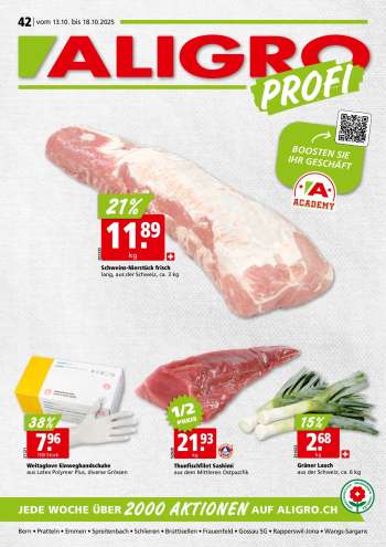 Prospekte ALIGRO - 13.10.2025 - 18.10.2025.