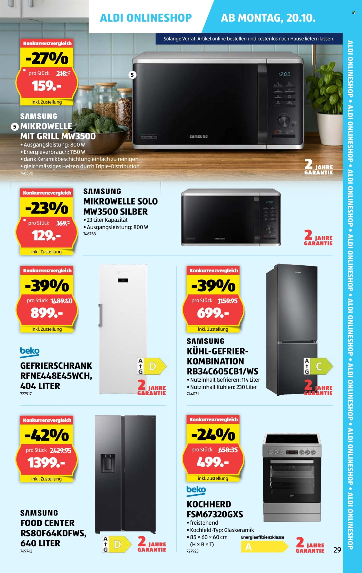 Volantino Aldi - 16.10.2025 - 22.10.2025. Pagina 29
