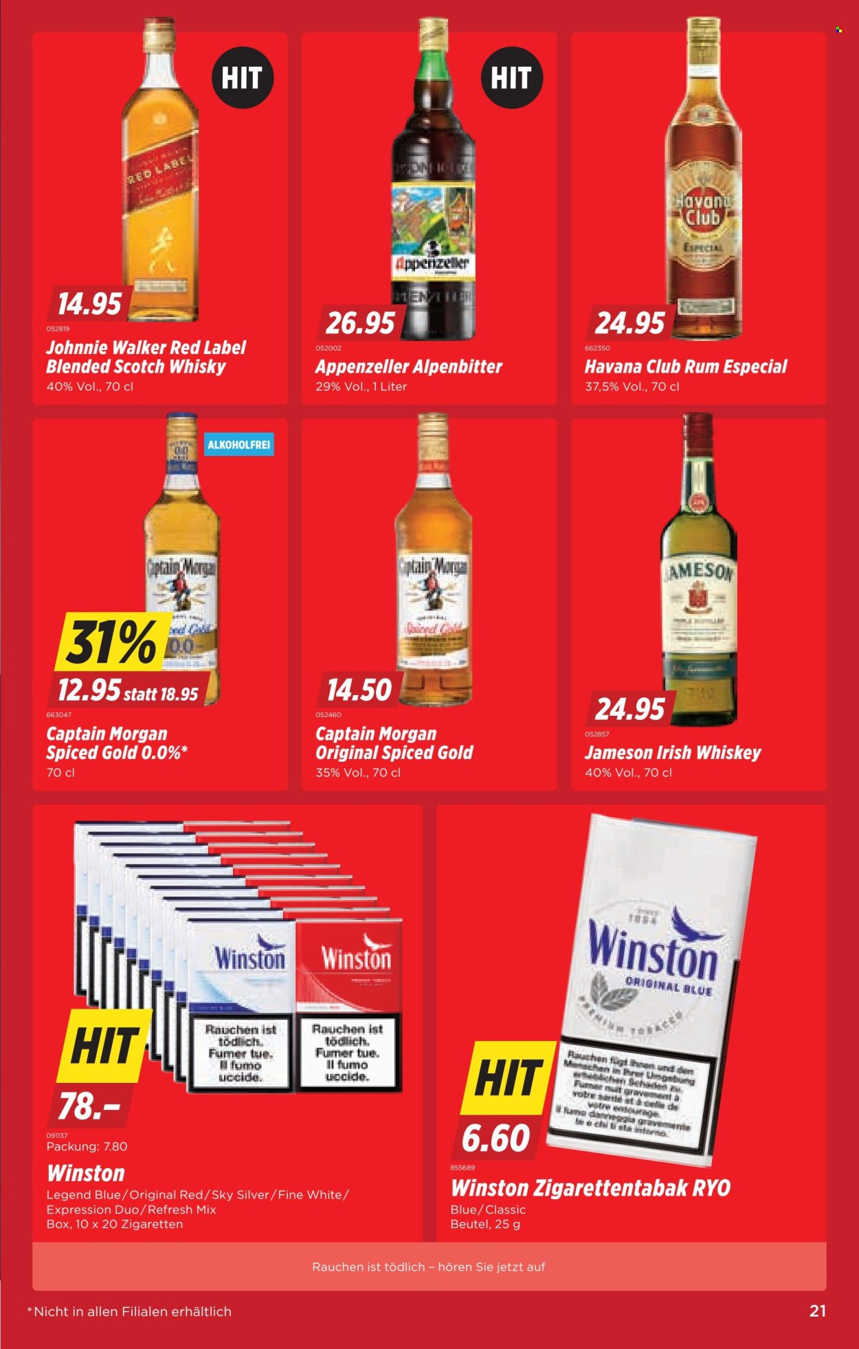 Volantino Denner - 14.10.2025 - 20.10.2025. Pagina 21