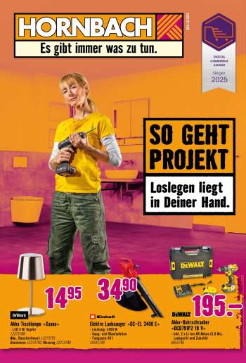 Catalogue Hornbach - 14.10.2025 - 10.11.2025.
