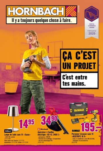 Volantino Hornbach - 14.10.2025 - 10.11.2025.