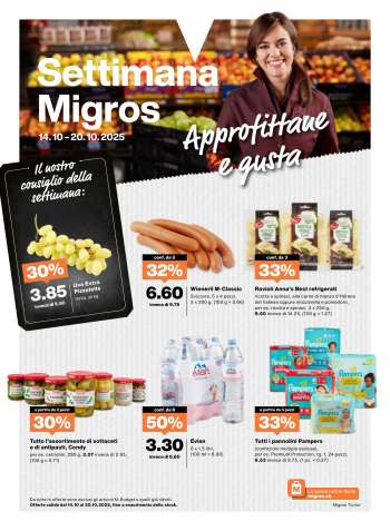 Prospekte Migros - 14.10.2025 - 20.10.2025.