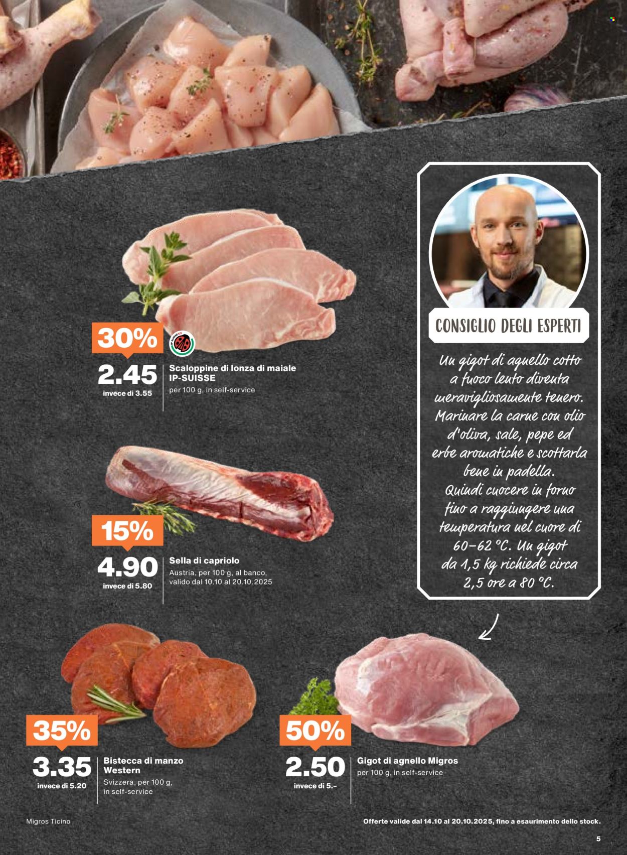 Volantino Migros - 14.10.2025 - 20.10.2025. Pagina 5
