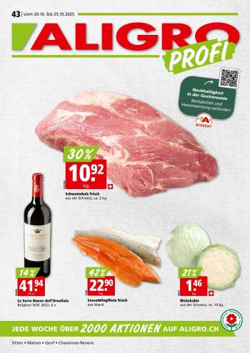 Prospekte ALIGRO - 20.10.2025 - 25.10.2025.