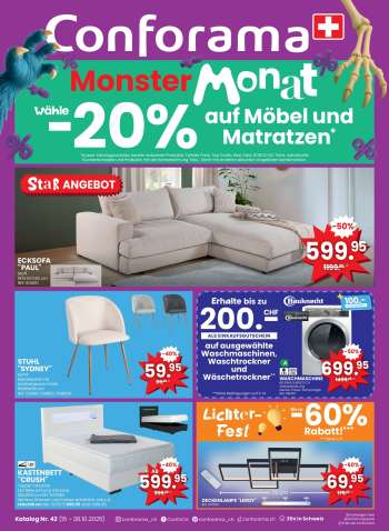 Volantino Conforama - 15.10.2025 - 28.10.2025.